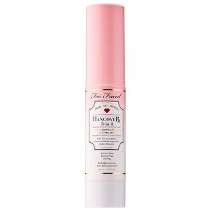 Too Faced Hangover 3 in 1 Hydrating Replenishing Primer &Setting Spray 30 ml NEW